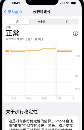 寿光iPhone手机维修如何在iPhone开启'步行稳定性通知'