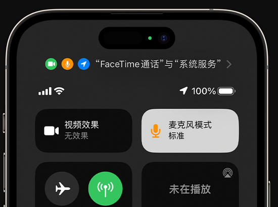 寿光苹果授权维修网点分享iPhone在通话时让你的声音更清晰 