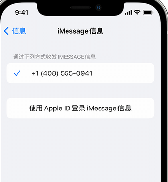 寿光apple维修iPhone上无法正常发送iMessage信息 