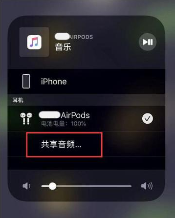 寿光苹果14音频维修点分享iPhone14音频共享设置方法 