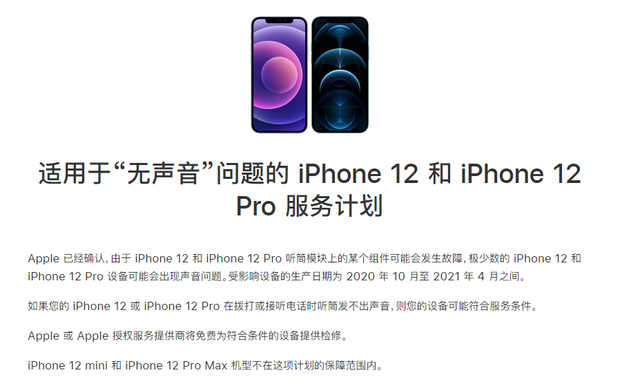 寿光苹果手机维修分享iPhone 12/Pro 拨打或接听电话时无声音怎么办 